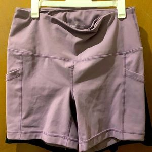 Yogalicious lux biker shorts set of 2